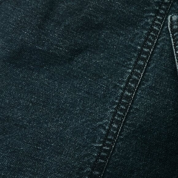 Men's Vintage Stand Collar Denim Jacket New, Size XL - Picture 6 of 17